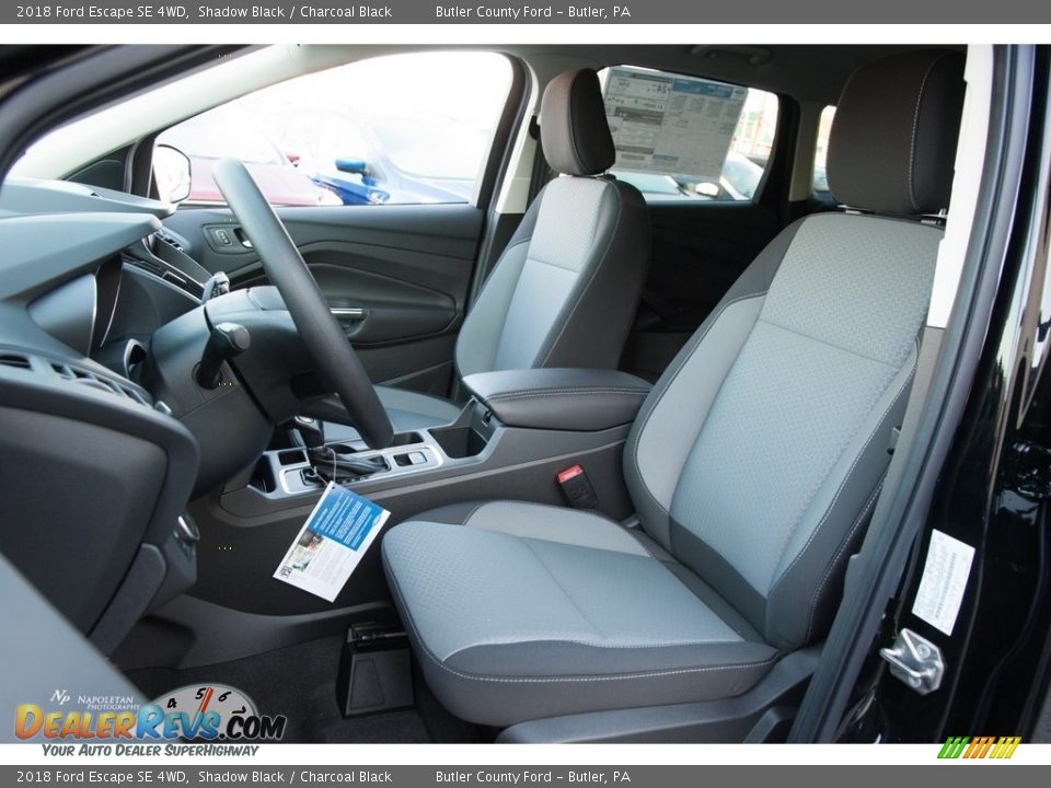 2018 Ford Escape SE 4WD Shadow Black / Charcoal Black Photo #7