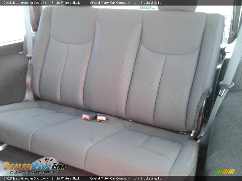 2018 Jeep Wrangler Sport 4x4 Bright White / Black Photo #10