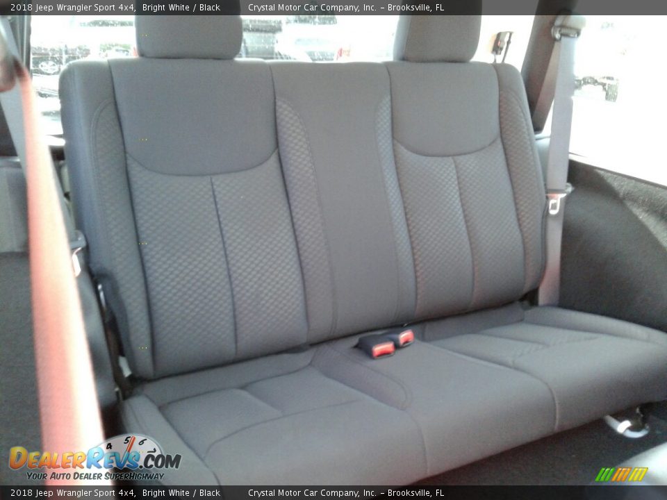 2018 Jeep Wrangler Sport 4x4 Bright White / Black Photo #11