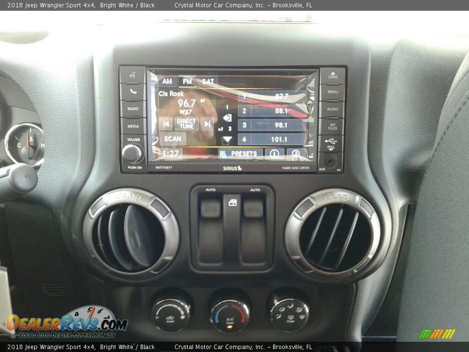 2018 Jeep Wrangler Sport 4x4 Bright White / Black Photo #15