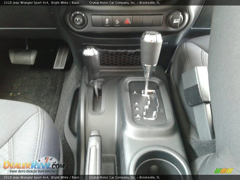 2018 Jeep Wrangler Sport 4x4 Bright White / Black Photo #16