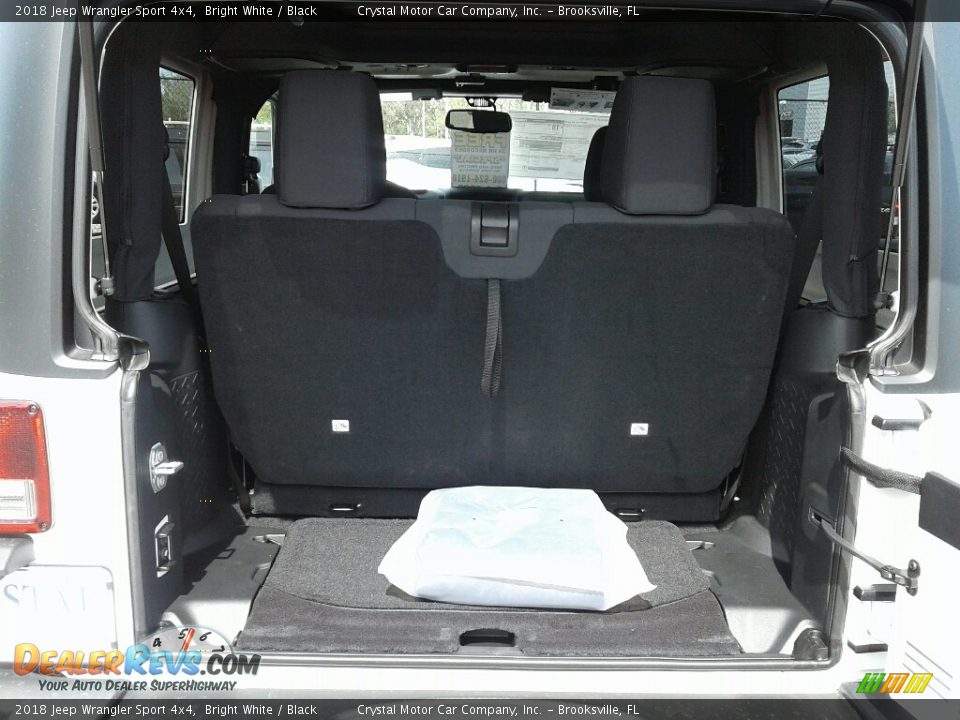 2018 Jeep Wrangler Sport 4x4 Bright White / Black Photo #19