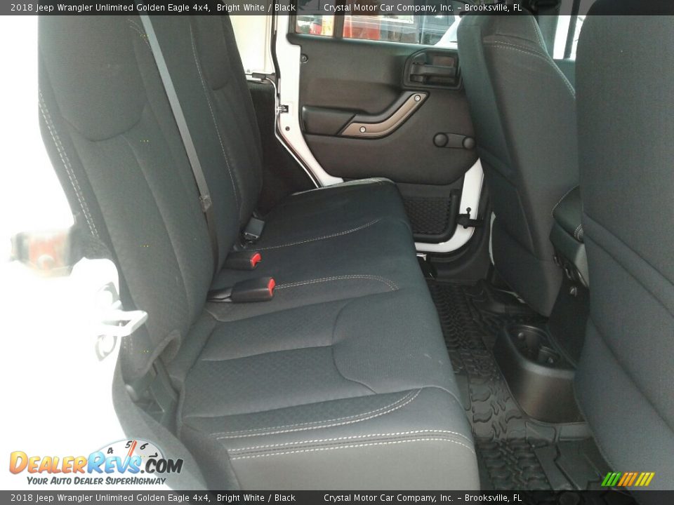 2018 Jeep Wrangler Unlimited Golden Eagle 4x4 Bright White / Black Photo #11