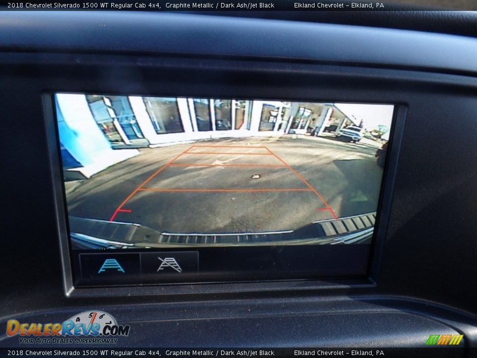 2018 Chevrolet Silverado 1500 WT Regular Cab 4x4 Graphite Metallic / Dark Ash/Jet Black Photo #27