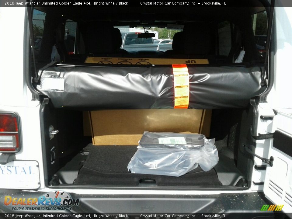 2018 Jeep Wrangler Unlimited Golden Eagle 4x4 Bright White / Black Photo #19