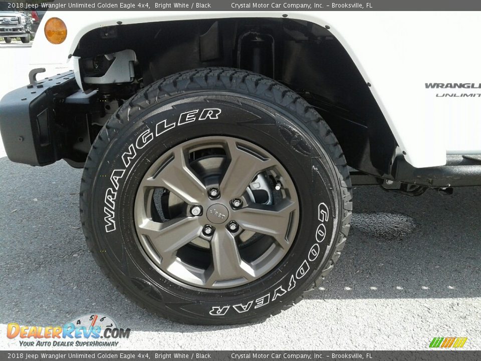 2018 Jeep Wrangler Unlimited Golden Eagle 4x4 Bright White / Black Photo #20