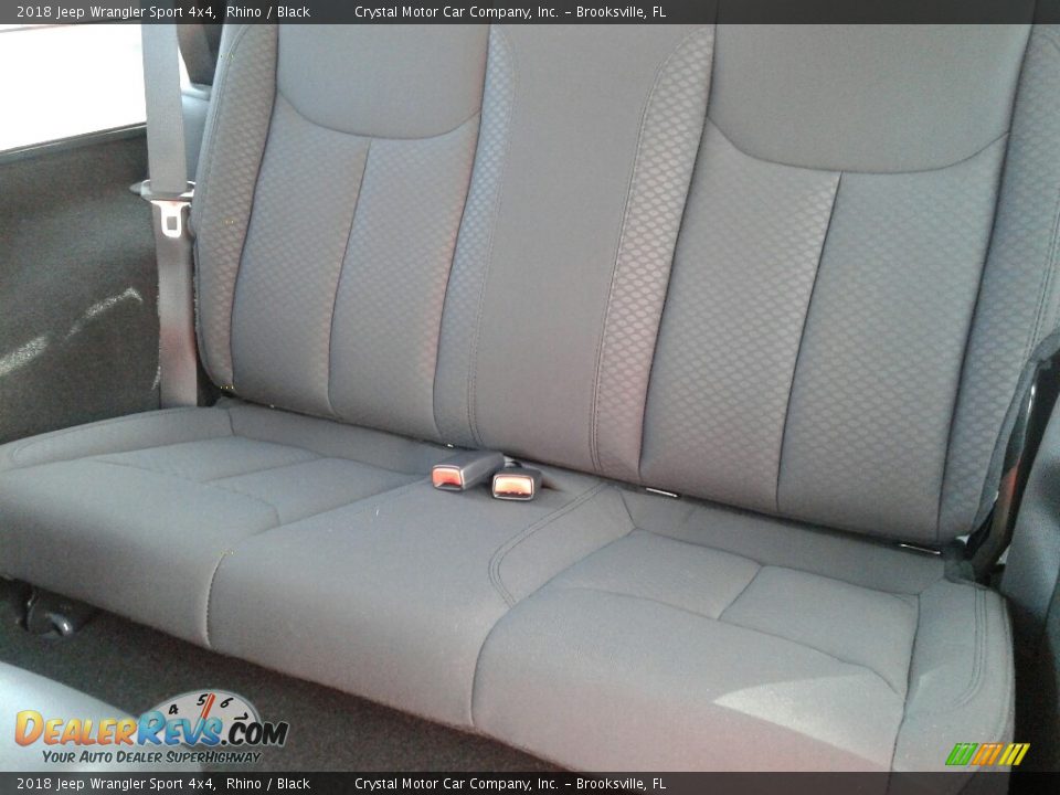 2018 Jeep Wrangler Sport 4x4 Rhino / Black Photo #10