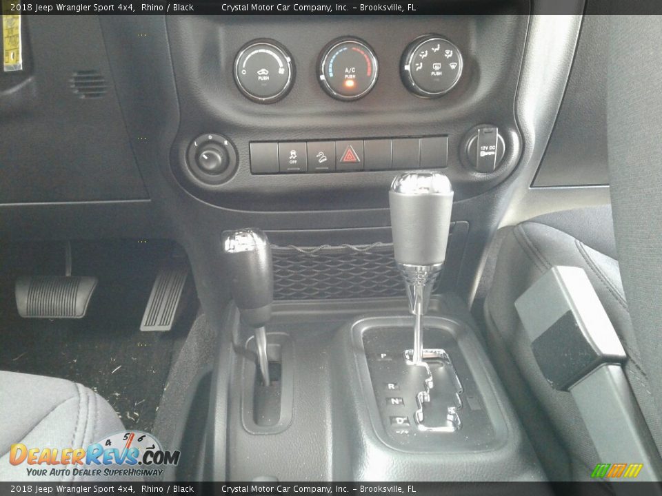 2018 Jeep Wrangler Sport 4x4 Rhino / Black Photo #16