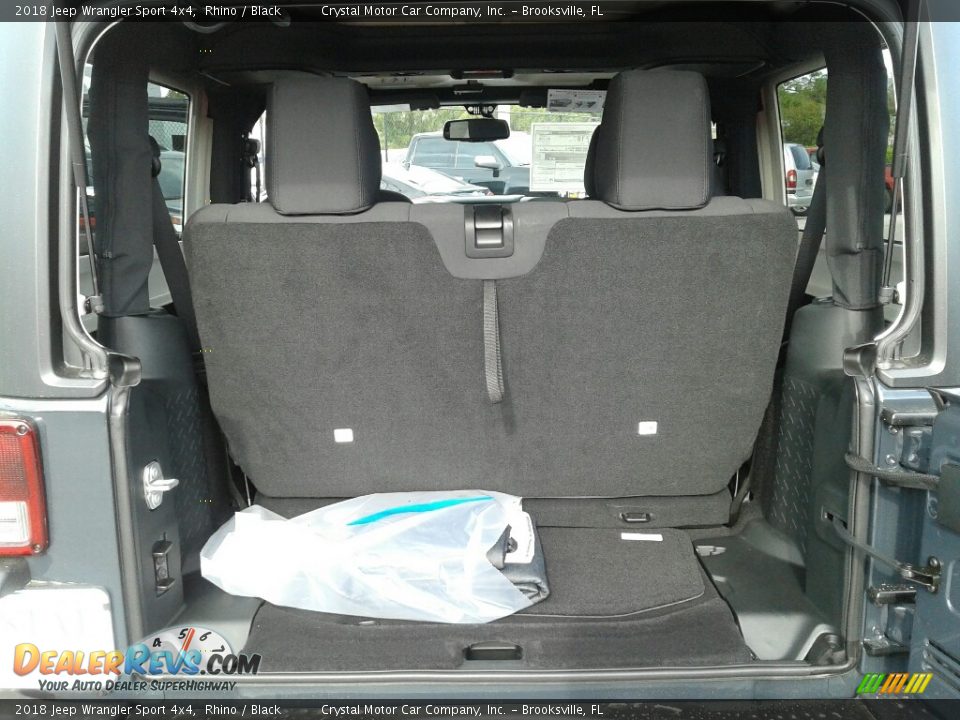 2018 Jeep Wrangler Sport 4x4 Rhino / Black Photo #19