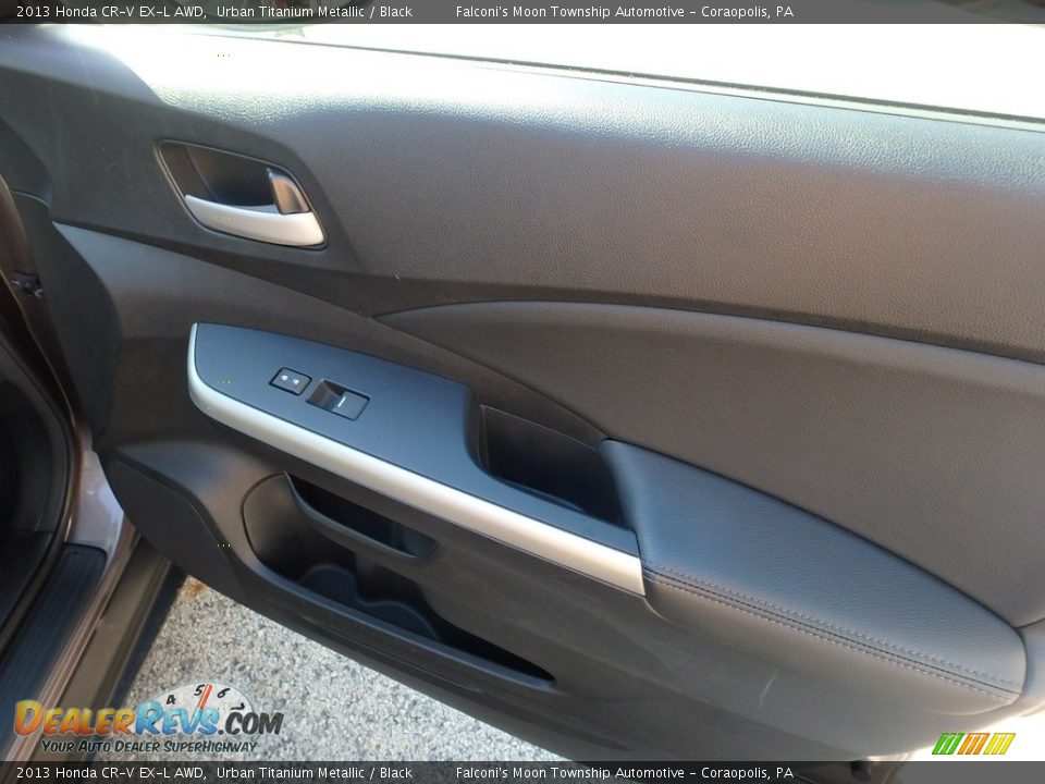 2013 Honda CR-V EX-L AWD Urban Titanium Metallic / Black Photo #13