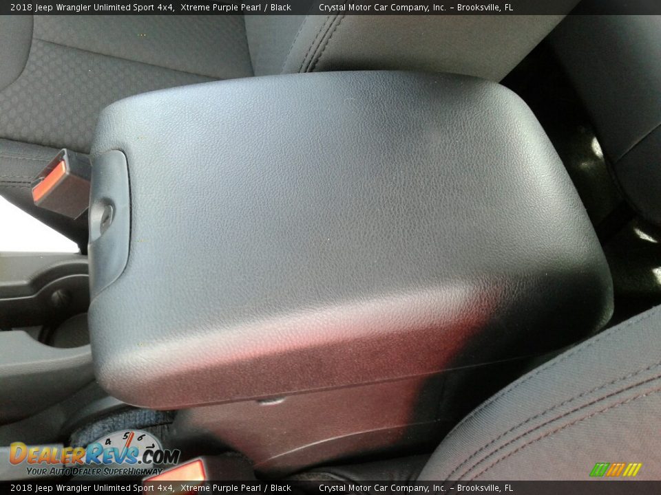 2018 Jeep Wrangler Unlimited Sport 4x4 Xtreme Purple Pearl / Black Photo #18