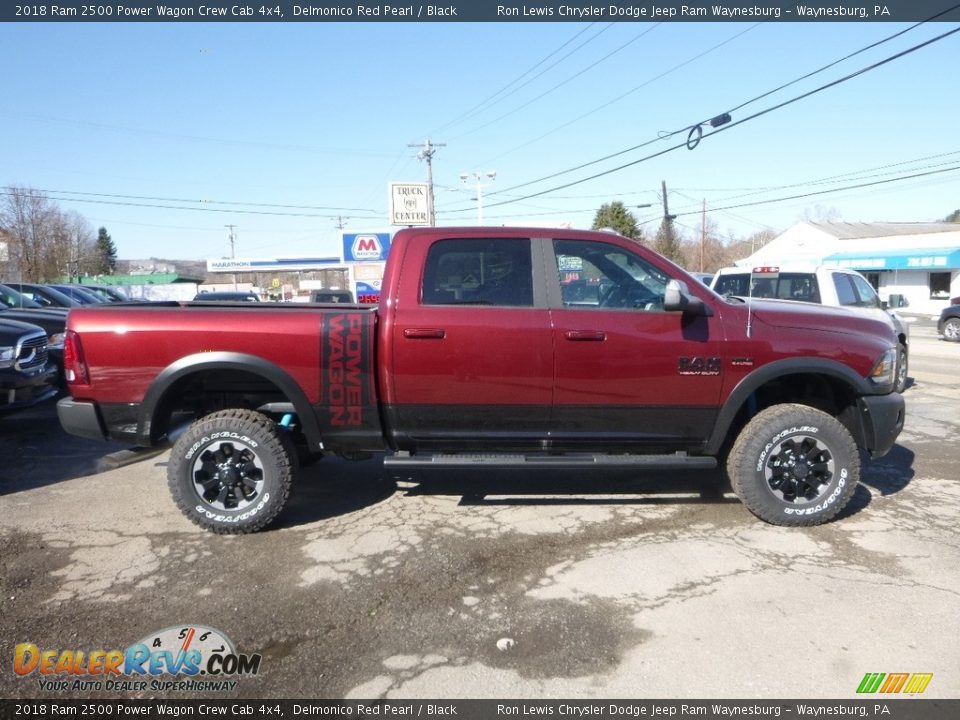 Delmonico Red Pearl 2018 Ram 2500 Power Wagon Crew Cab 4x4 Photo #3