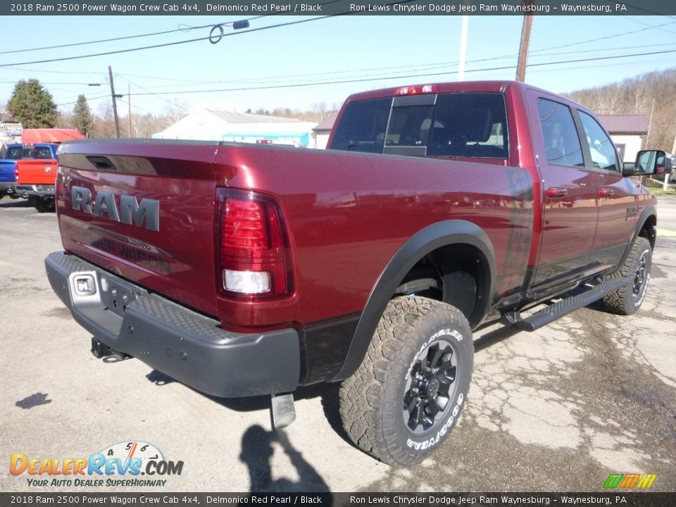2018 Ram 2500 Power Wagon Crew Cab 4x4 Delmonico Red Pearl / Black Photo #4
