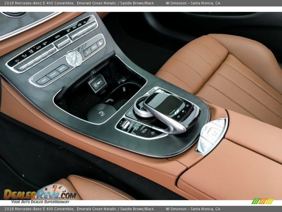 2018 Mercedes-Benz E 400 Convertible Emerald Green Metallic / Saddle Brown/Black Photo #7