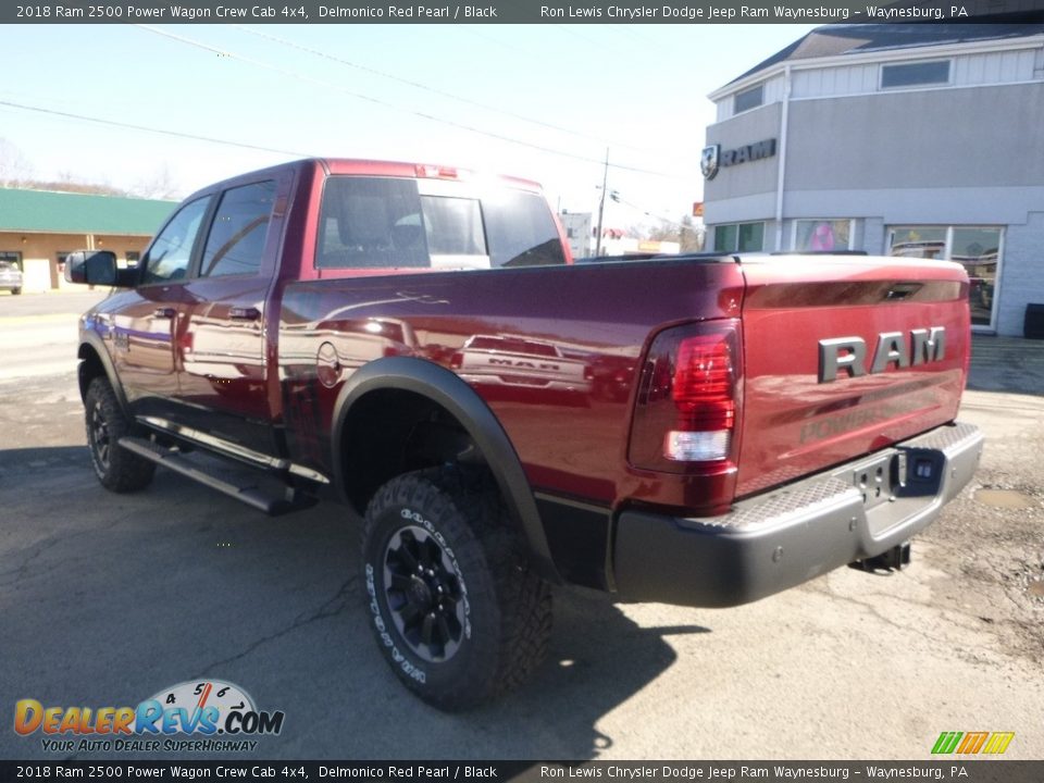2018 Ram 2500 Power Wagon Crew Cab 4x4 Delmonico Red Pearl / Black Photo #6