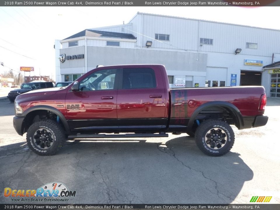 2018 Ram 2500 Power Wagon Crew Cab 4x4 Delmonico Red Pearl / Black Photo #7