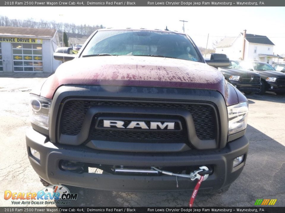 2018 Ram 2500 Power Wagon Crew Cab 4x4 Delmonico Red Pearl / Black Photo #8