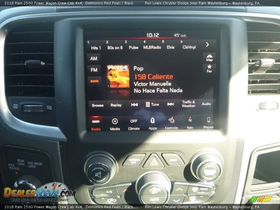 2018 Ram 2500 Power Wagon Crew Cab 4x4 Delmonico Red Pearl / Black Photo #17