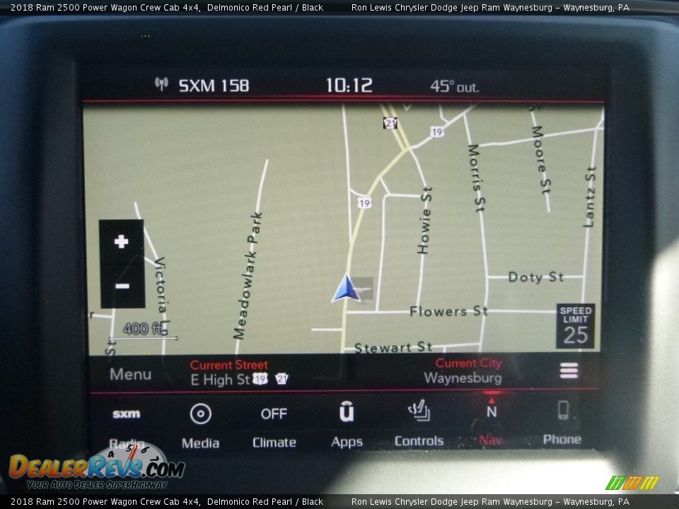 Navigation of 2018 Ram 2500 Power Wagon Crew Cab 4x4 Photo #18