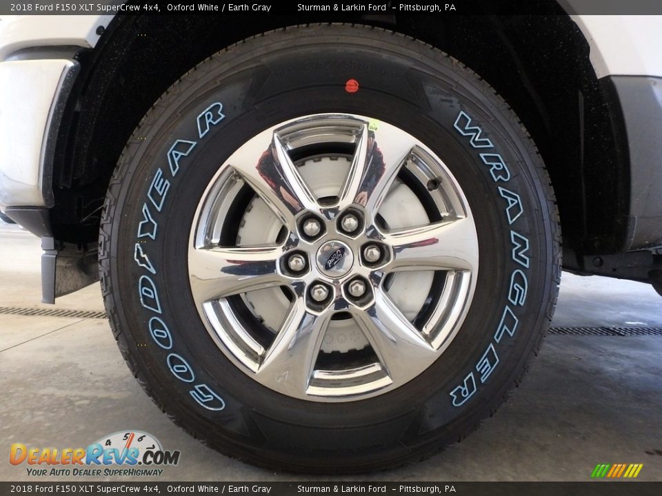 2018 Ford F150 XLT SuperCrew 4x4 Oxford White / Earth Gray Photo #5