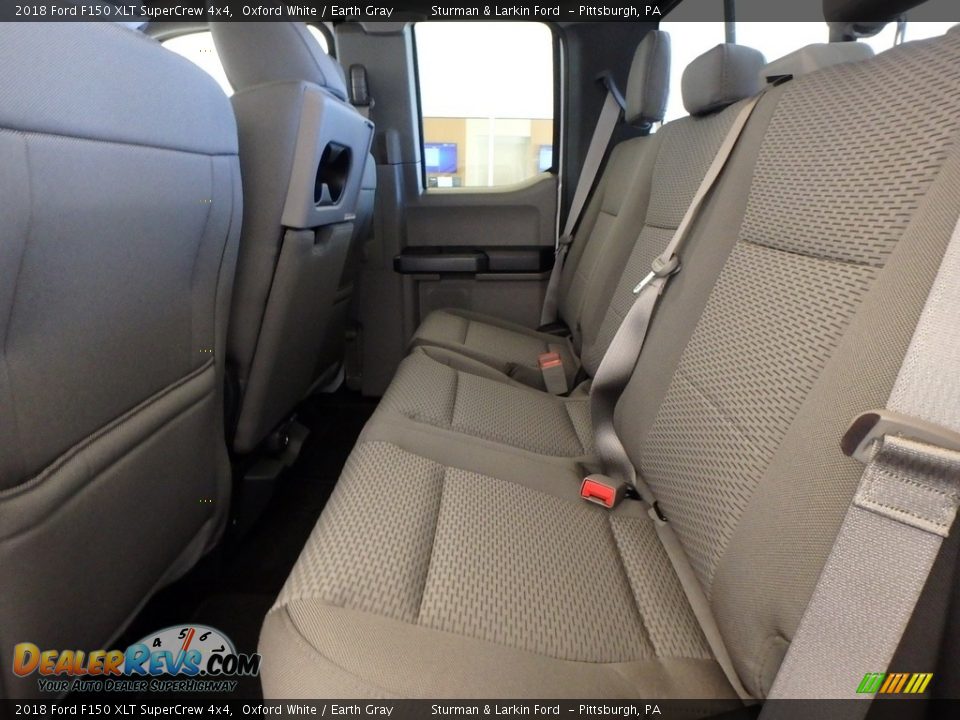 2018 Ford F150 XLT SuperCrew 4x4 Oxford White / Earth Gray Photo #7