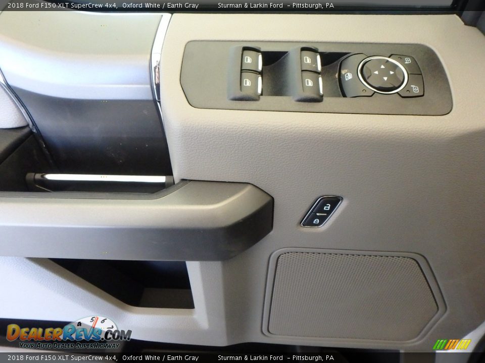 2018 Ford F150 XLT SuperCrew 4x4 Oxford White / Earth Gray Photo #9