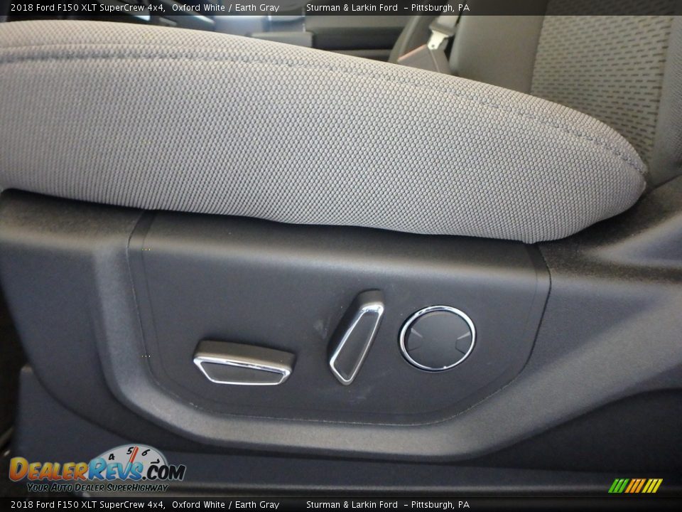 2018 Ford F150 XLT SuperCrew 4x4 Oxford White / Earth Gray Photo #11