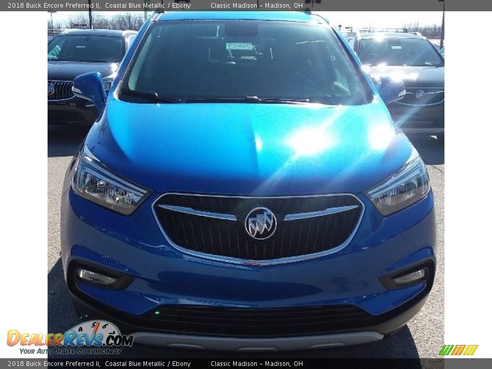 2018 Buick Encore Preferred II Coastal Blue Metallic / Ebony Photo #2