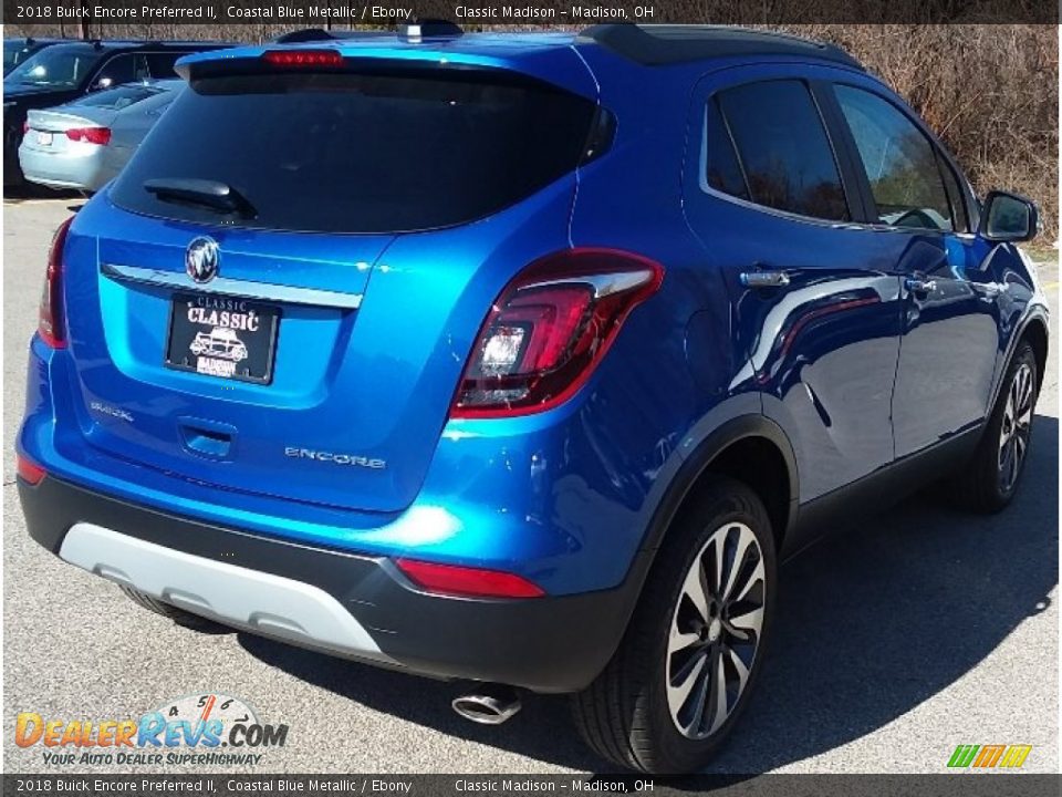 2018 Buick Encore Preferred II Coastal Blue Metallic / Ebony Photo #5