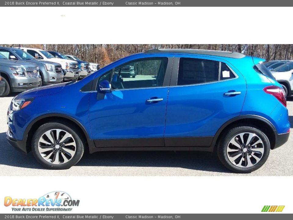 2018 Buick Encore Preferred II Coastal Blue Metallic / Ebony Photo #8
