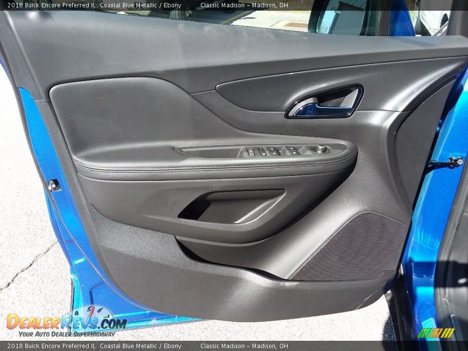 2018 Buick Encore Preferred II Coastal Blue Metallic / Ebony Photo #9