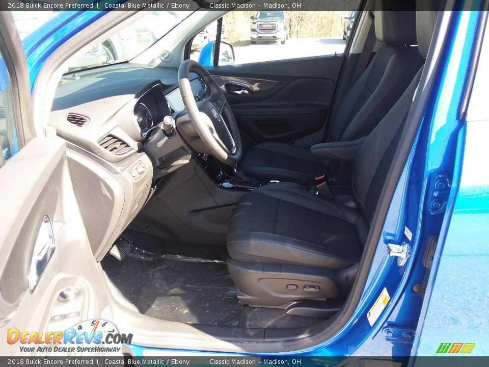 2018 Buick Encore Preferred II Coastal Blue Metallic / Ebony Photo #10