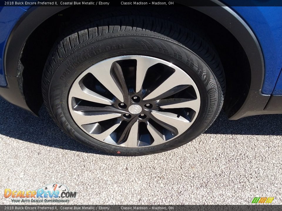 2018 Buick Encore Preferred II Coastal Blue Metallic / Ebony Photo #16