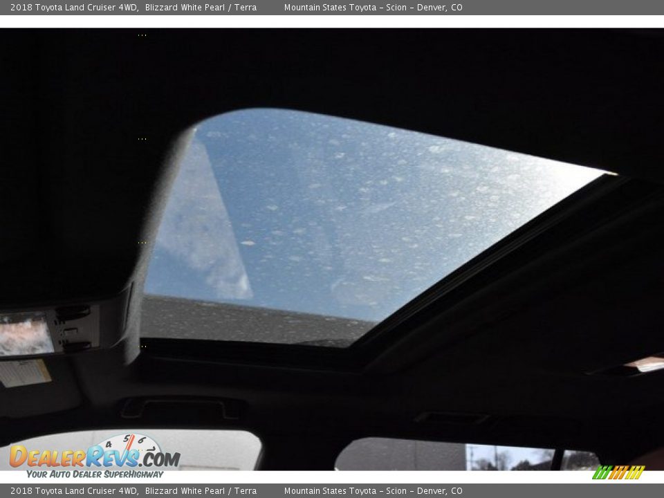 2018 Toyota Land Cruiser 4WD Blizzard White Pearl / Terra Photo #9