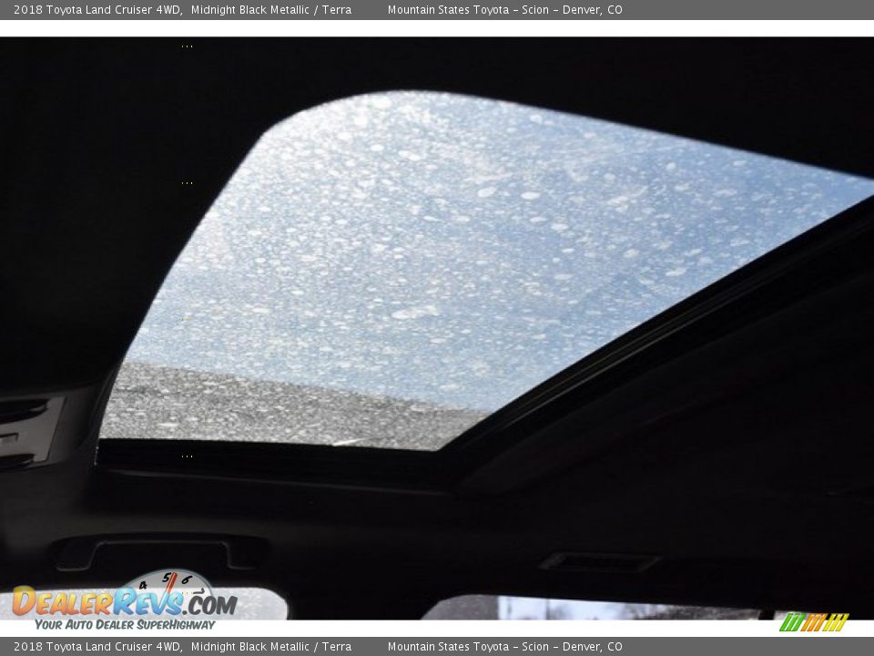 2018 Toyota Land Cruiser 4WD Midnight Black Metallic / Terra Photo #9