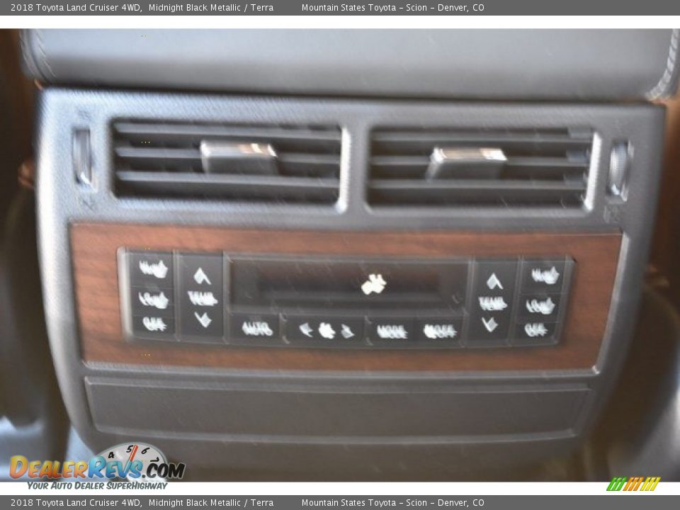 2018 Toyota Land Cruiser 4WD Midnight Black Metallic / Terra Photo #17