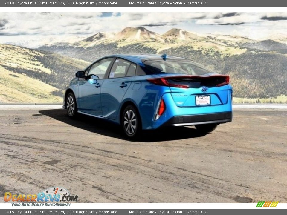 2018 Toyota Prius Prime Premium Blue Magnetism / Moonstone Photo #3