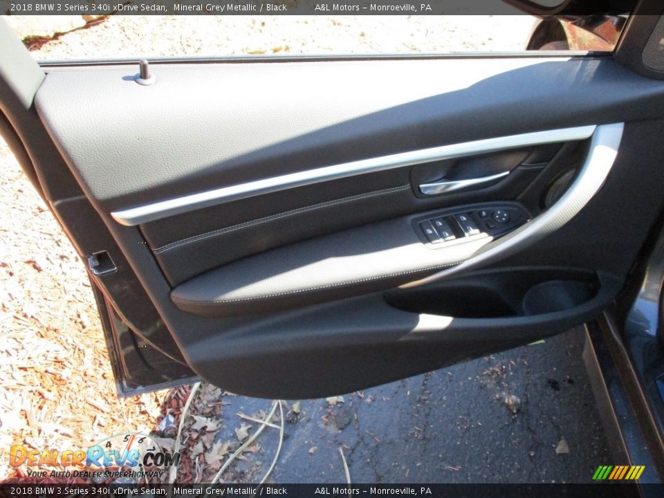 2018 BMW 3 Series 340i xDrive Sedan Mineral Grey Metallic / Black Photo #10