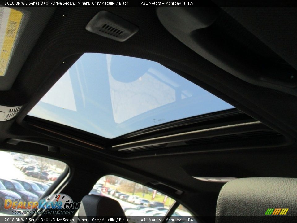 2018 BMW 3 Series 340i xDrive Sedan Mineral Grey Metallic / Black Photo #11