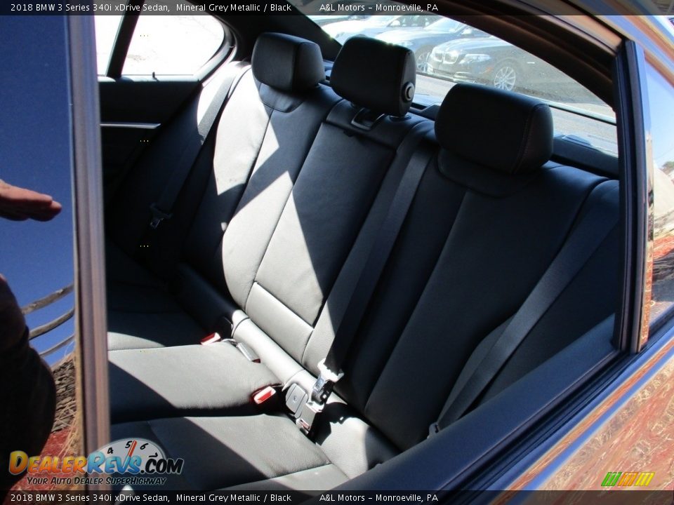 2018 BMW 3 Series 340i xDrive Sedan Mineral Grey Metallic / Black Photo #13
