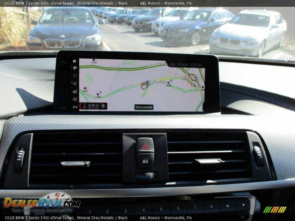 2018 BMW 3 Series 340i xDrive Sedan Mineral Grey Metallic / Black Photo #15