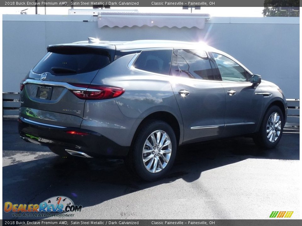 2018 Buick Enclave Premium AWD Satin Steel Metallic / Dark Galvanized Photo #2