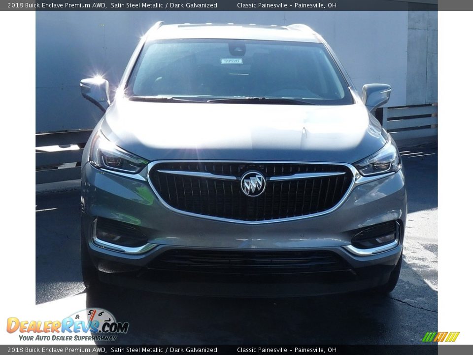 2018 Buick Enclave Premium AWD Satin Steel Metallic / Dark Galvanized Photo #4