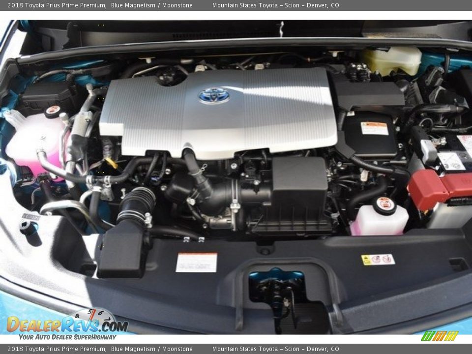 2018 Toyota Prius Prime Premium 1.8 Liter DOHC 16-Valve VVT-i 4 Cylinder Gasoline/Electric Hybrid Engine Photo #31