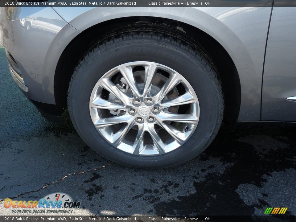 2018 Buick Enclave Premium AWD Satin Steel Metallic / Dark Galvanized Photo #5