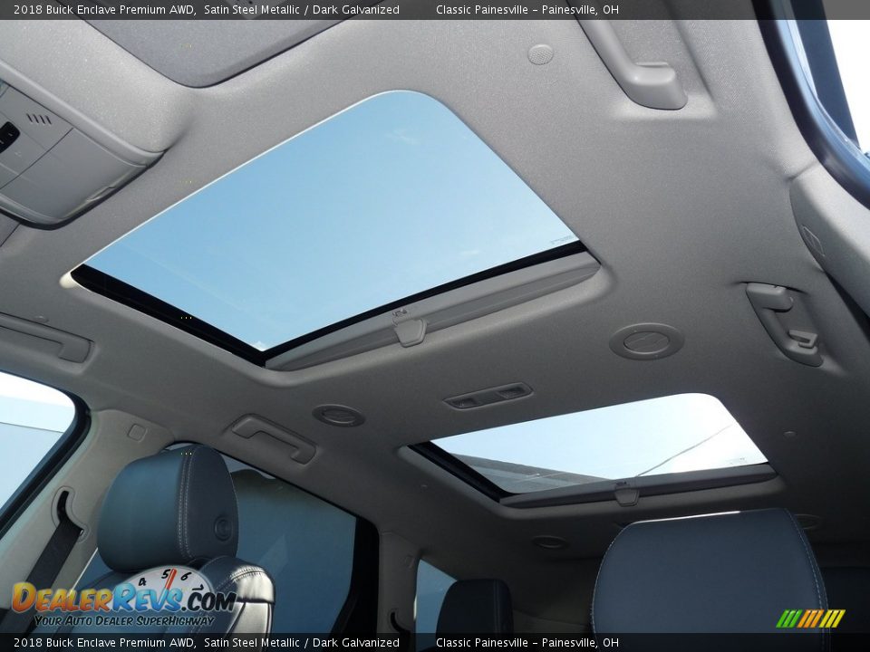 2018 Buick Enclave Premium AWD Satin Steel Metallic / Dark Galvanized Photo #6