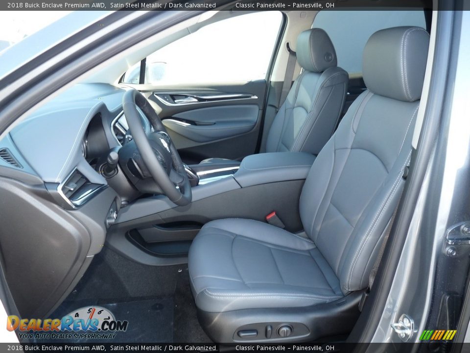 2018 Buick Enclave Premium AWD Satin Steel Metallic / Dark Galvanized Photo #7