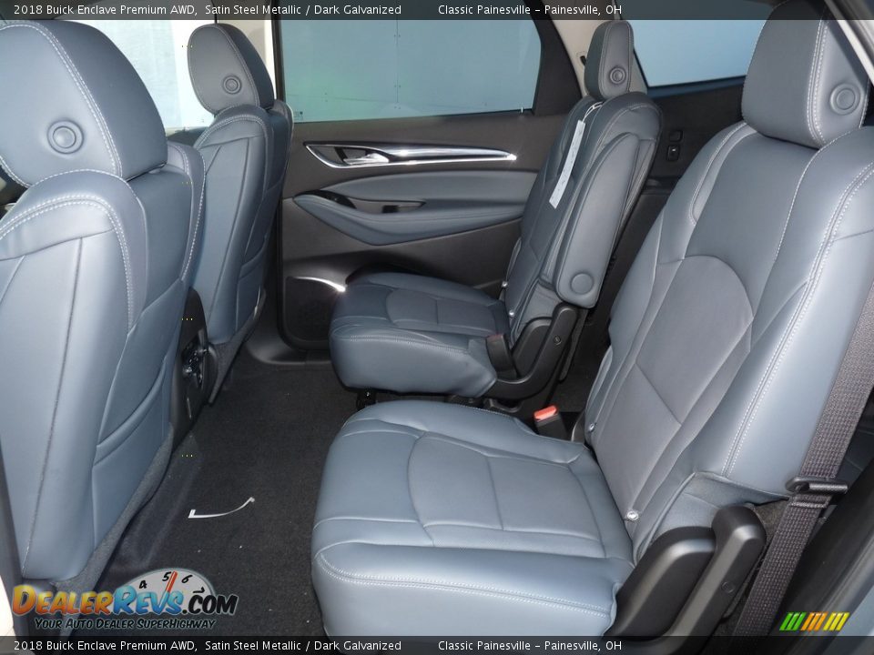 2018 Buick Enclave Premium AWD Satin Steel Metallic / Dark Galvanized Photo #8