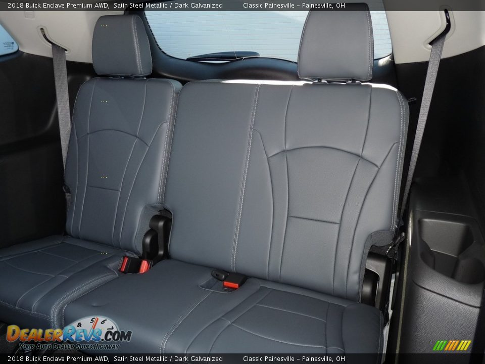 2018 Buick Enclave Premium AWD Satin Steel Metallic / Dark Galvanized Photo #9