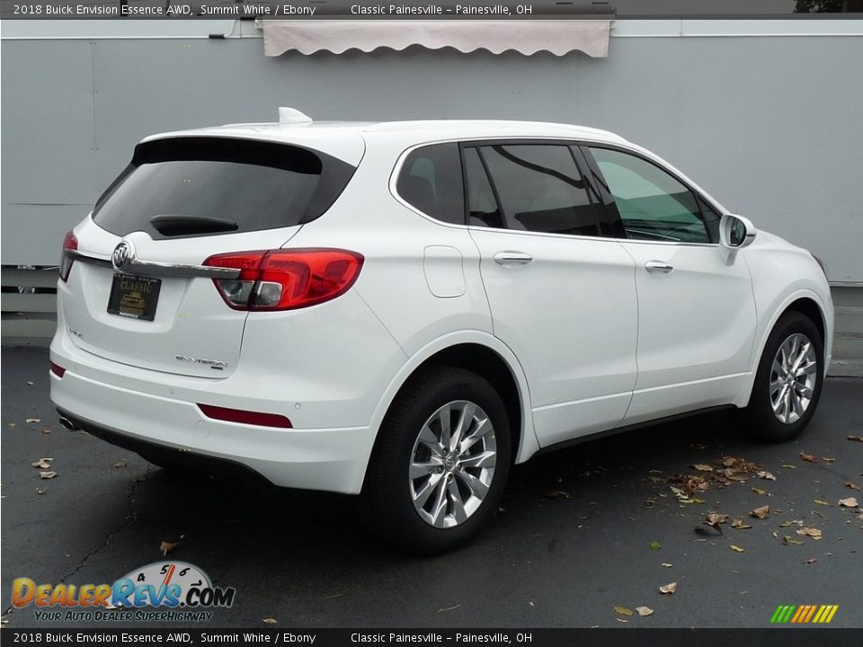 2018 Buick Envision Essence AWD Summit White / Ebony Photo #2